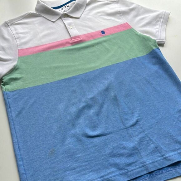 Izod Advantage Performance Stretch Polo Mens M - Picture 2 of 6